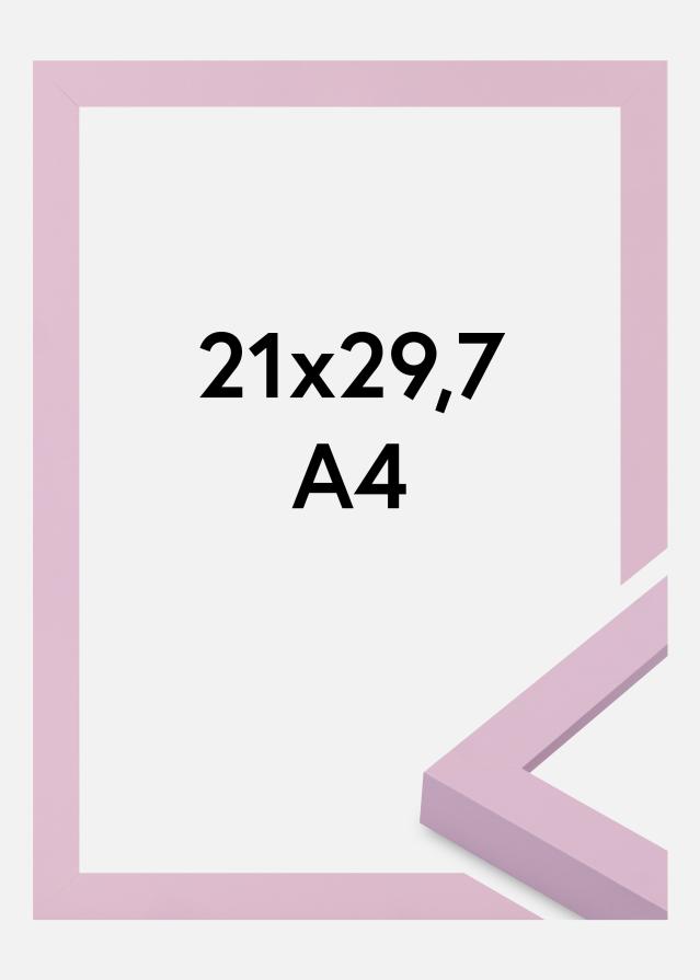 Moldura Selection Vidro acrílico Pink 21x29.7 cm (A4)