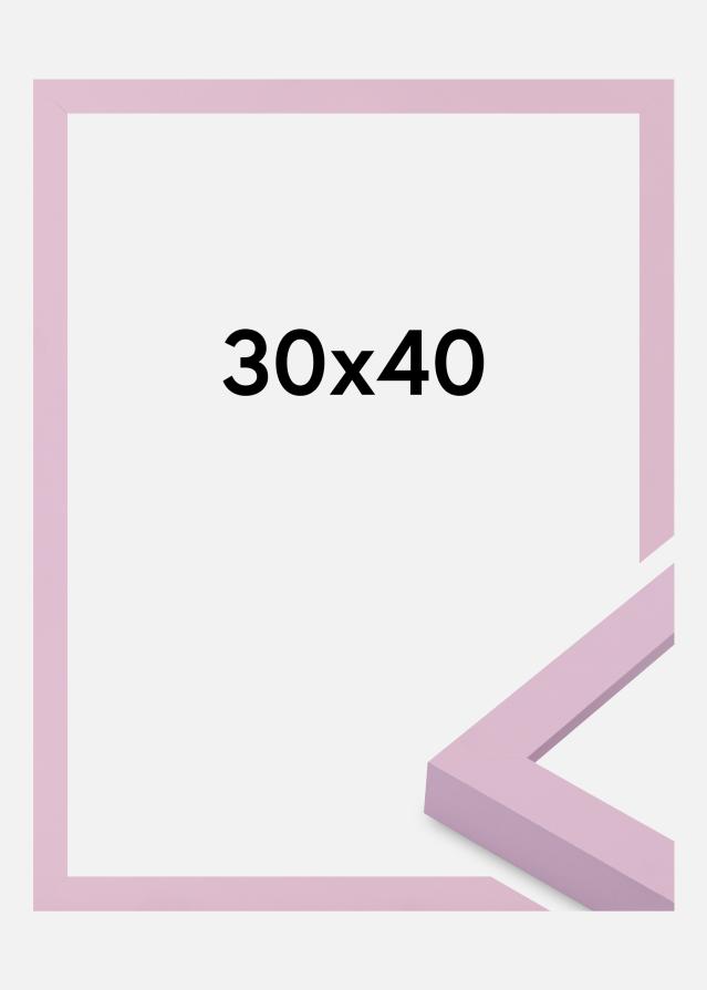 Moldura Selection Vidro acrílico Pink 30x40 cm