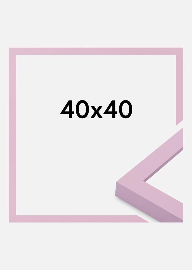 Moldura Selection Vidro acrílico Pink 40x40 cm