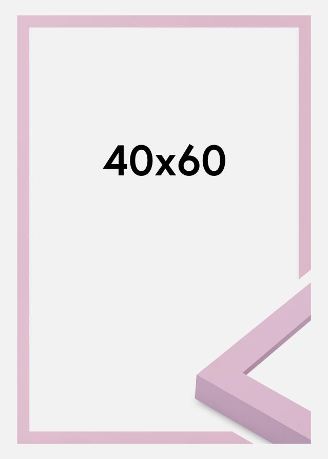 Moldura Selection Vidro acrílico Pink 40x60 cm