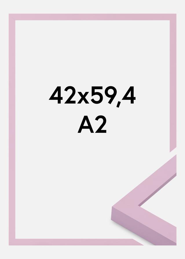 Moldura Selection Vidro acrílico Pink 42x59.4 cm (A2)