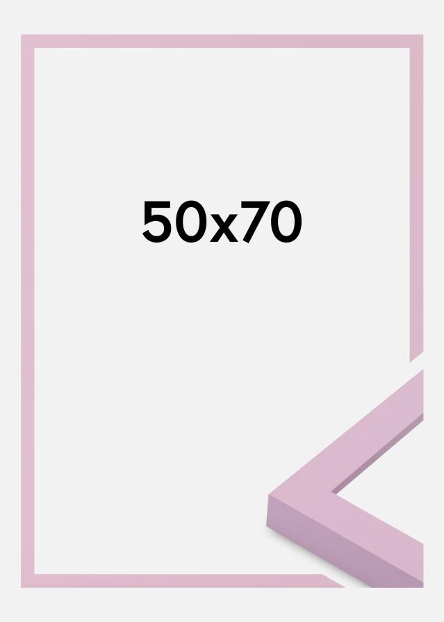 Moldura Selection Vidro acrílico Pink 50x70 cm