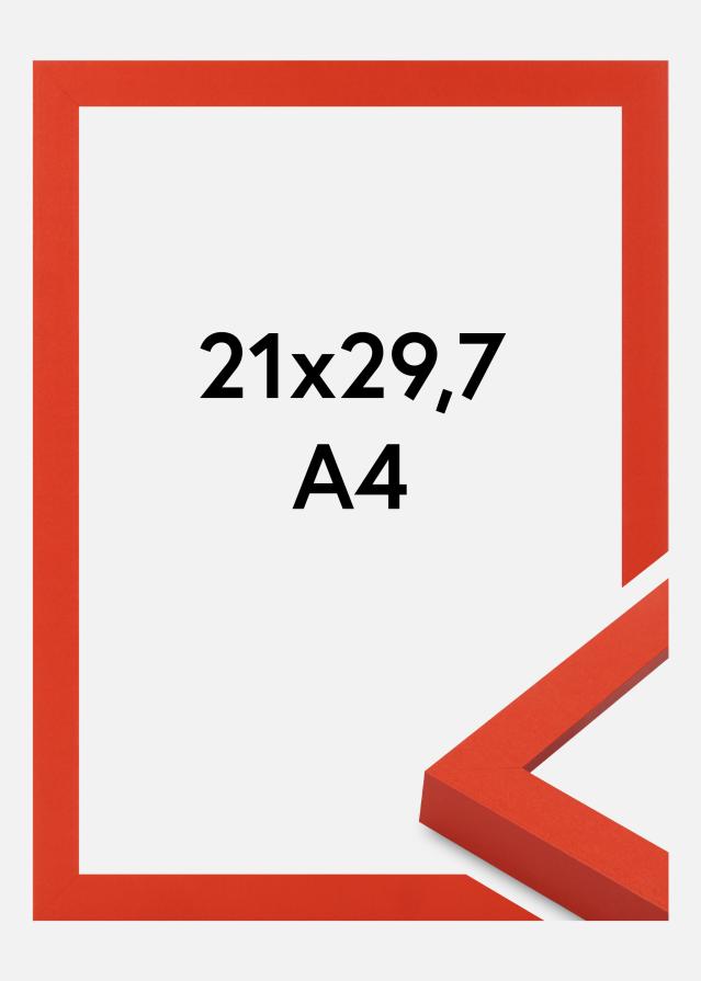 Moldura Selection Vidro acrílico Red 21x29.7 cm (A4)