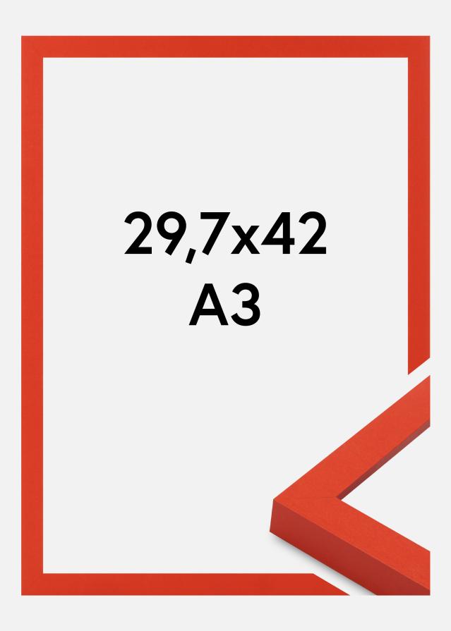 Moldura Selection Vidro acrílico Red 29.7x42 cm (A3)