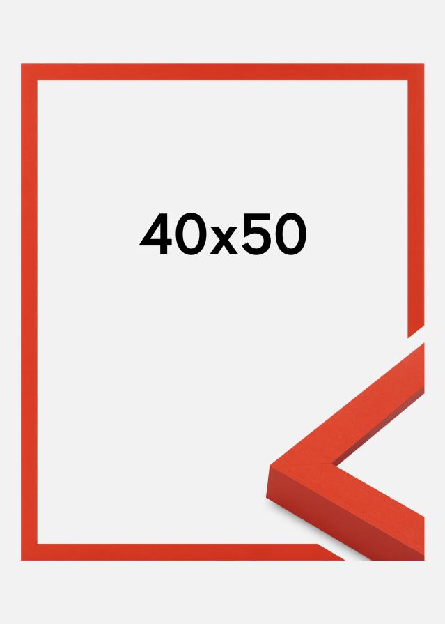 Moldura Selection Vidro acrílico Red 40x50 cm