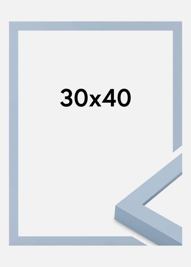 Moldura Selection Vidro acrílico Sky Blue 30x40 cm