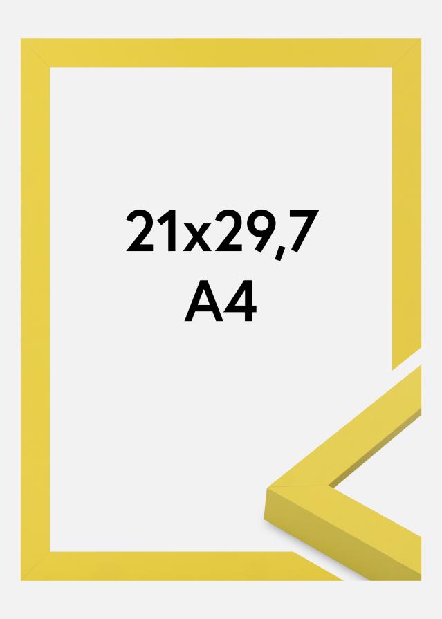 Moldura Selection Vidro acrílico Yellow 21x29.7 cm (A4)