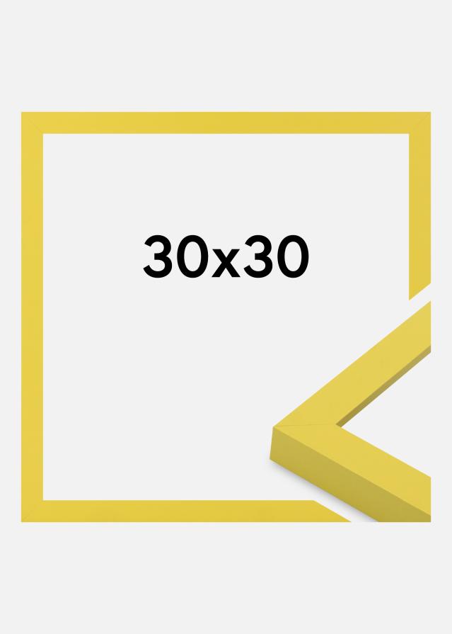 Moldura Selection Vidro acrílico Yellow 30x30 cm