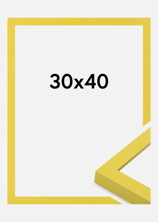 Moldura Selection Vidro acrílico Yellow 30x40 cm