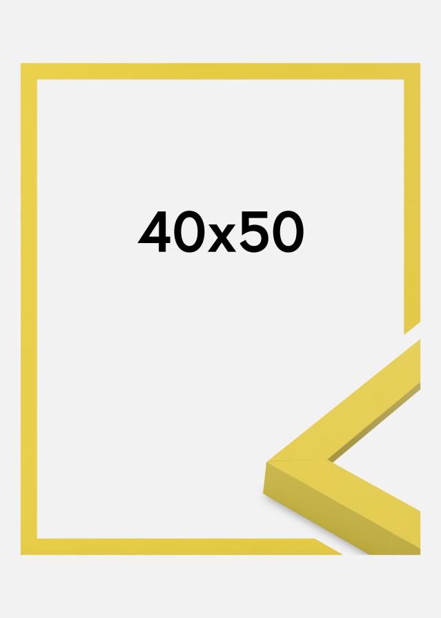 Moldura Selection Vidro acrílico Yellow 40x50 cm