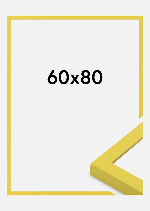 Moldura Selection Vidro acrílico Yellow 60x80 cm