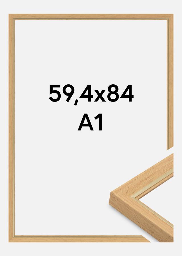 Moldura Apex Vidro acrílico Faia 59,4x84 cm (A1)