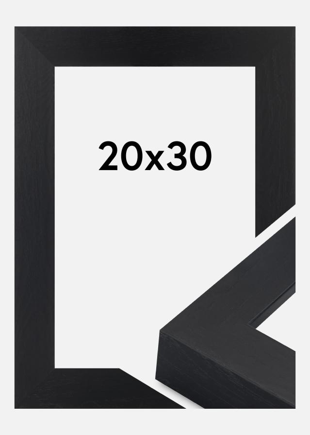 Moldura Wells Vidro acrílico Preto 20x30 cm