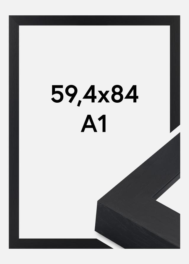 Moldura Wells Vidro acrílico Preto 59,4x84,1 cm (A1)