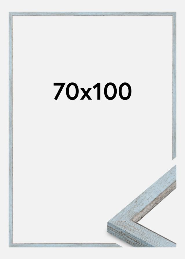 Moldura Whitby Vidro acrílico Azul 70x100 cm