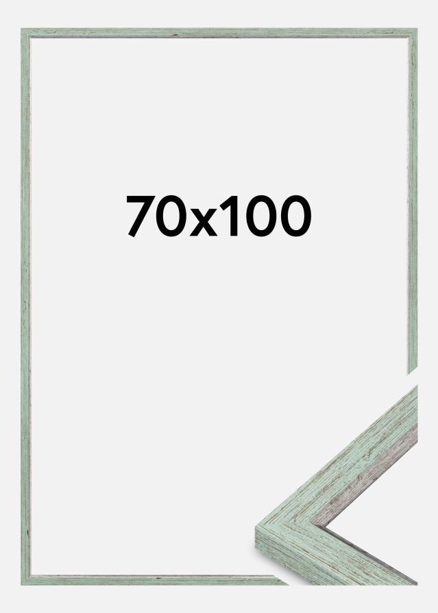 Moldura Whitby Vidro acrílico Verde 70x100 cm