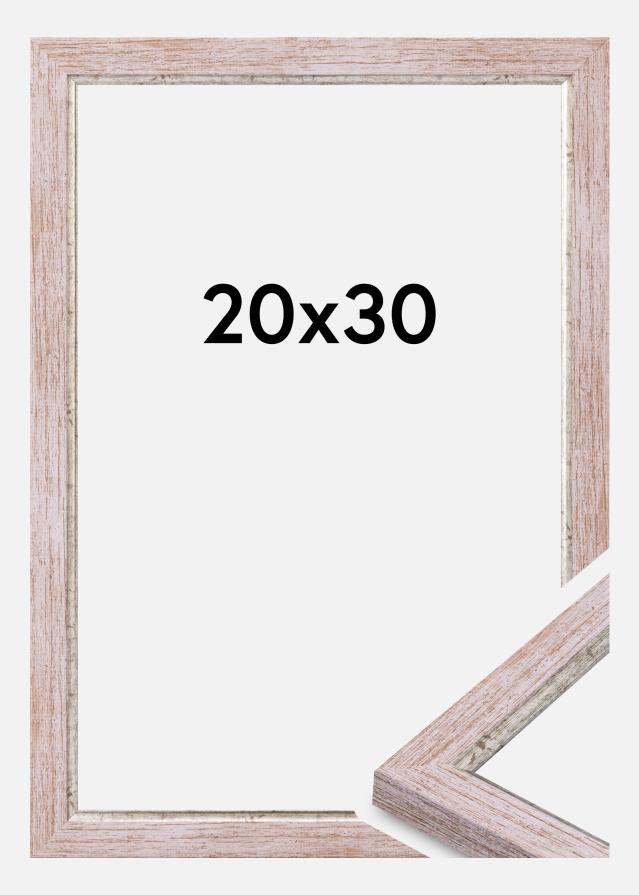 Moldura Whitby Vidro acrílico Lilás 20x30 cm