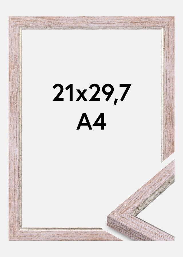 Moldura Whitby Vidro acrílico Lilás 21x29,7 cm (A4)