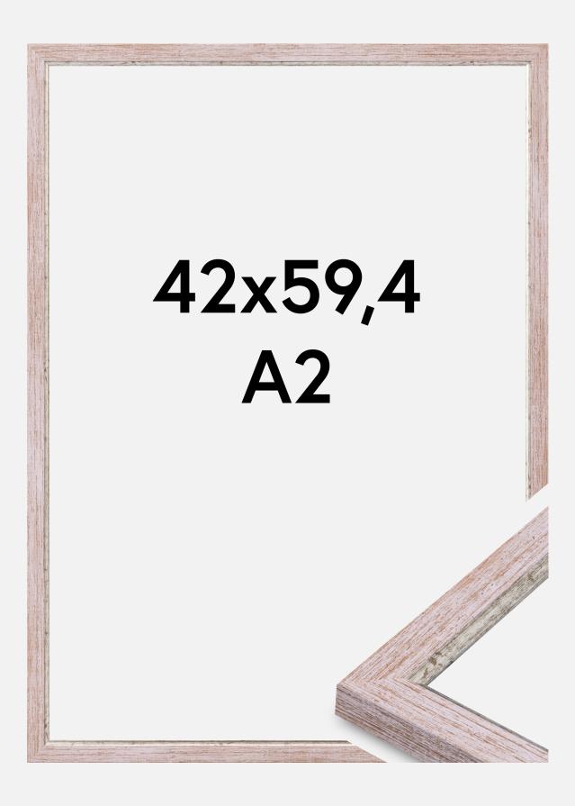 Moldura Whitby Vidro acrílico Lilás 42x59,4 cm (A2)