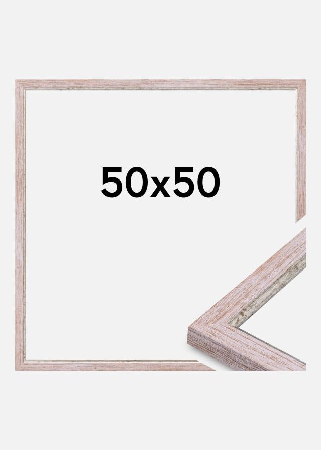 Moldura Whitby Vidro acrílico Lilás 50x50 cm