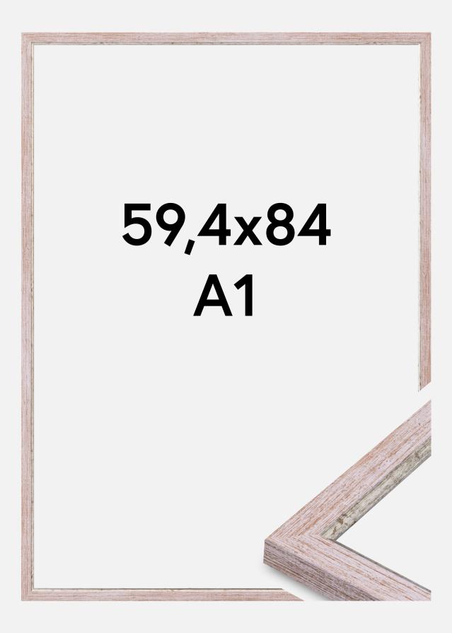 Moldura Whitby Vidro acrílico Lilás 59,4x84,1 cm (A1)