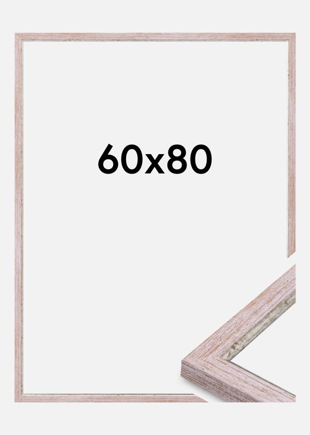 Moldura Whitby Vidro acrílico Lilás 60x80 cm