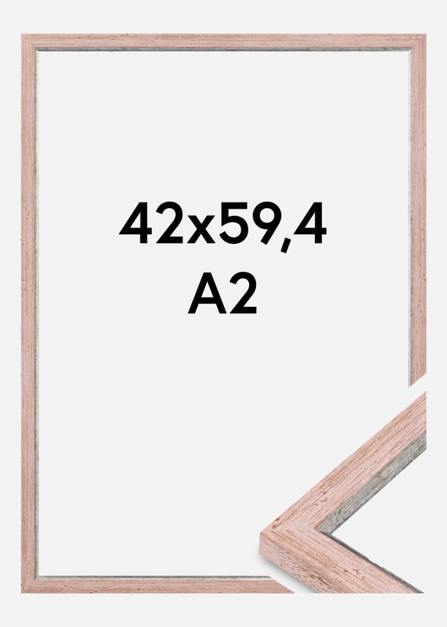 Moldura Whitby Vidro acrílico Vermelha 42x59,4 cm (A2)