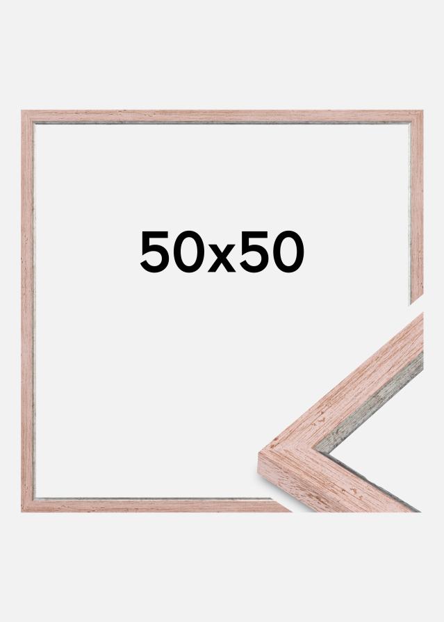 Moldura Whitby Vidro acrílico Vermelho 50x50 cm