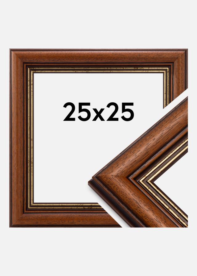 Moldura Old Retro Vidro acrílico 25x25 cm