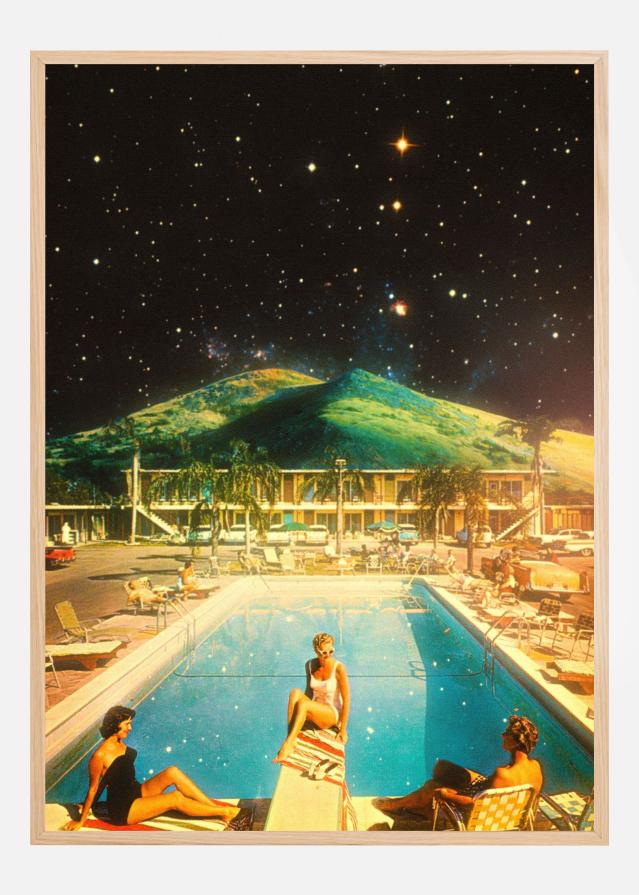Space Pool Póster