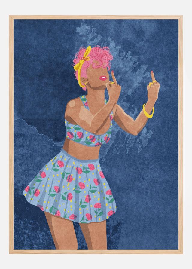 Not your girl Póster