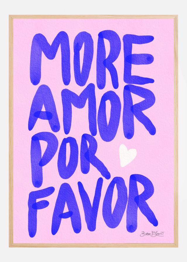 More Amor Por Favor Póster