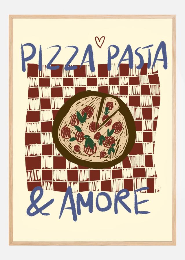 Pizza Pasta a Amore Póster