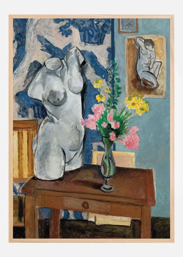 Le Torse En Platre - Henri Matisse Póster