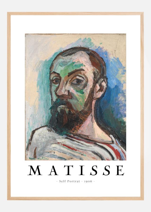 Self Portrait 1906 - Henri Matisse Póster