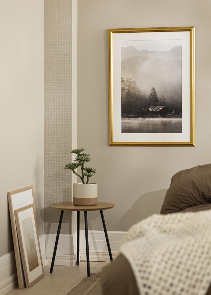 Moldura Västkusten Vidro acrílico Ouro 16x24 inches (40,64x60,96 cm)