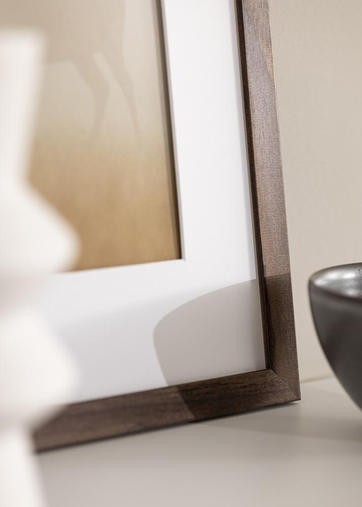 Moldura Stilren Noz 55x70 cm - passe-partout Branco 45,7x61 cm