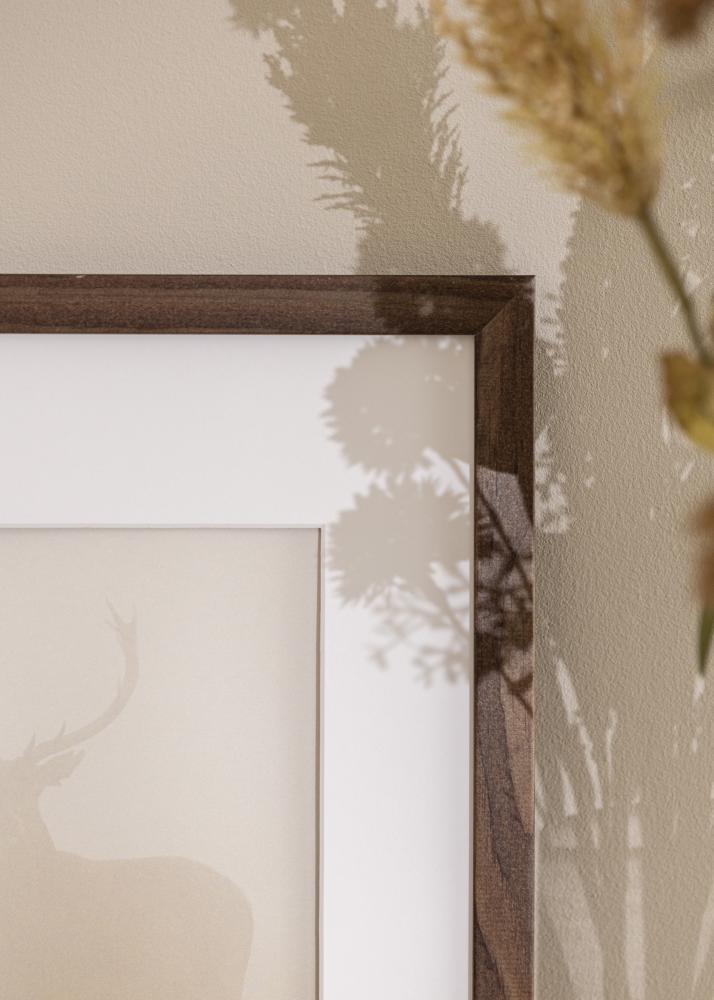 Moldura Stilren Noz 55x70 cm - passe-partout Branco 45,7x61 cm