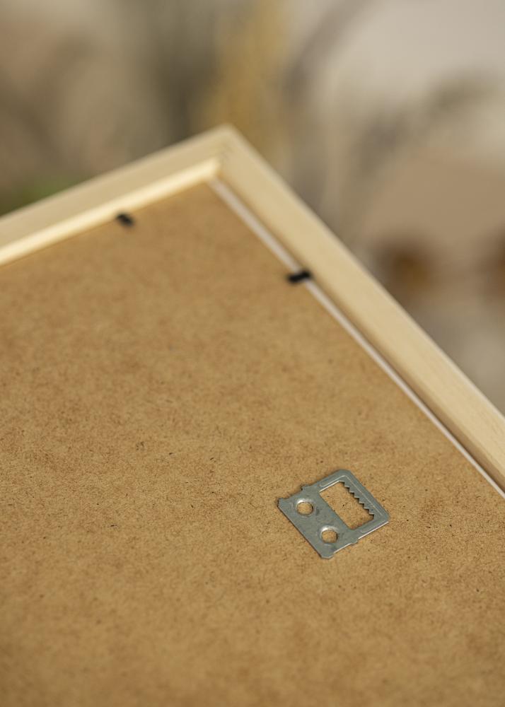 Moldura Branco madeira 65x90 cm - passe-partout Branco 55x80 cm