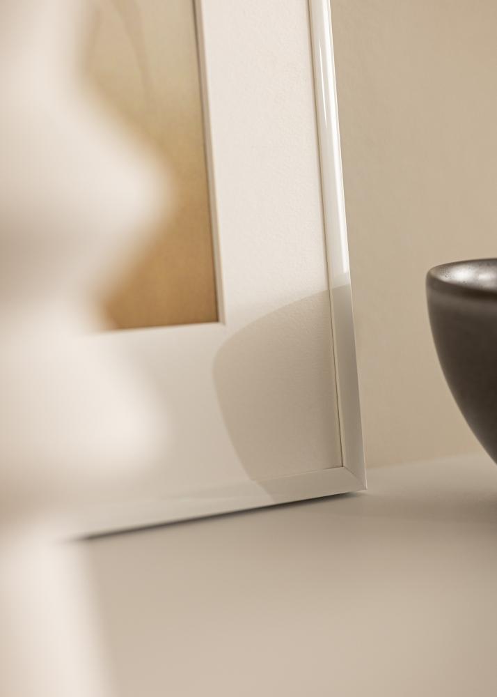 Moldura New Lifestyle Branco 10x18 cm - passe-partout Branco 8x10 cm