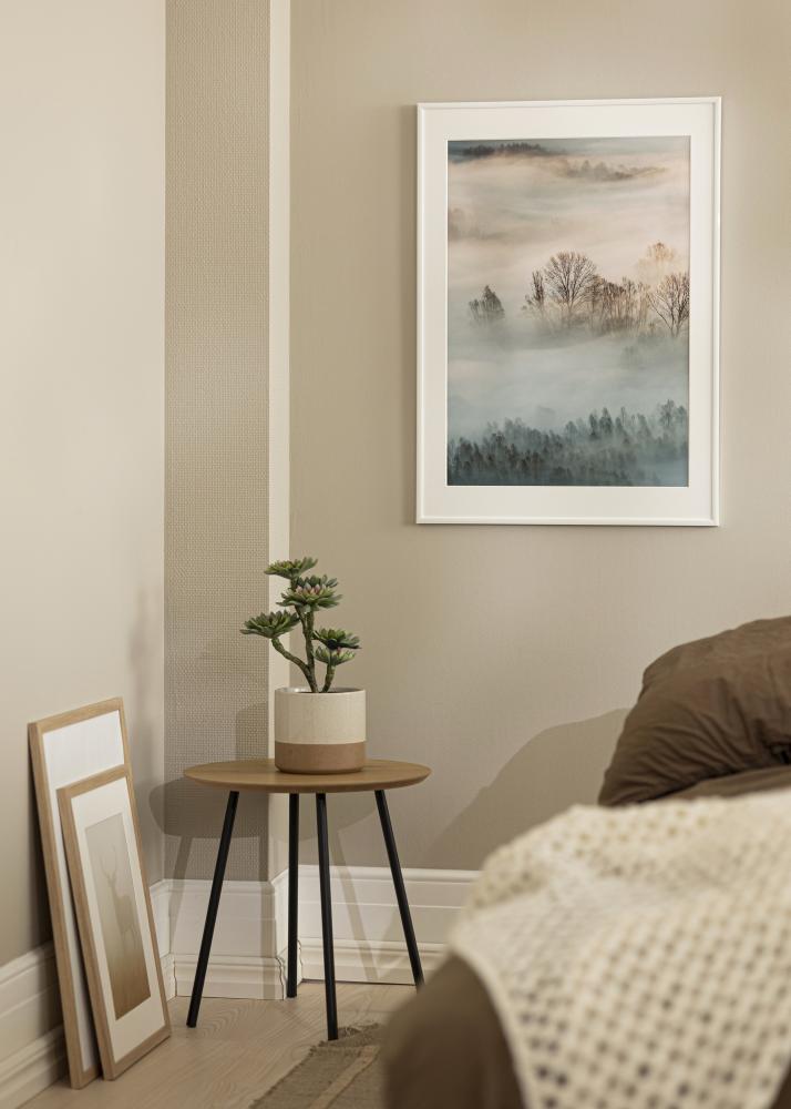 Moldura New Lifestyle Branco 10x18 cm - passe-partout Branco 8x10 cm