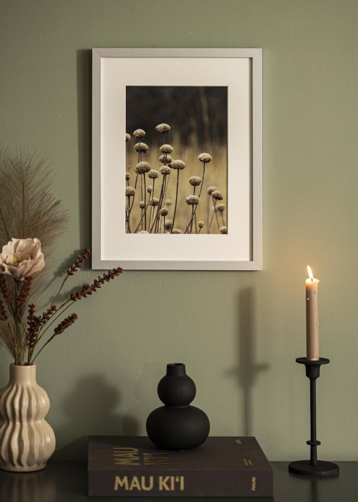 Moldura Selection Vidro acrílico Prata 4x6 inches (10,16x15,24 cm)