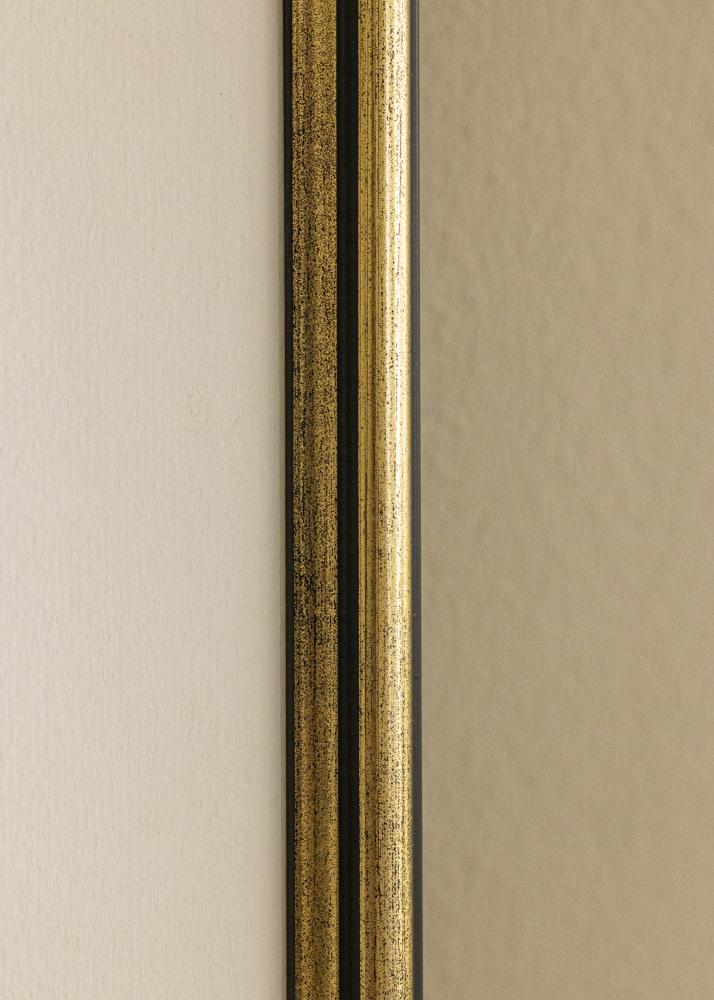 Moldura Horndal Vidro acrílico Dourado 7x10 cm