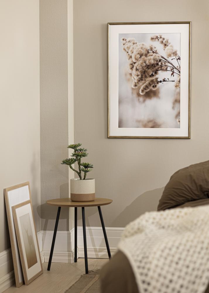 Moldura Horndal Vidro acrílico Dourado 7x10 cm