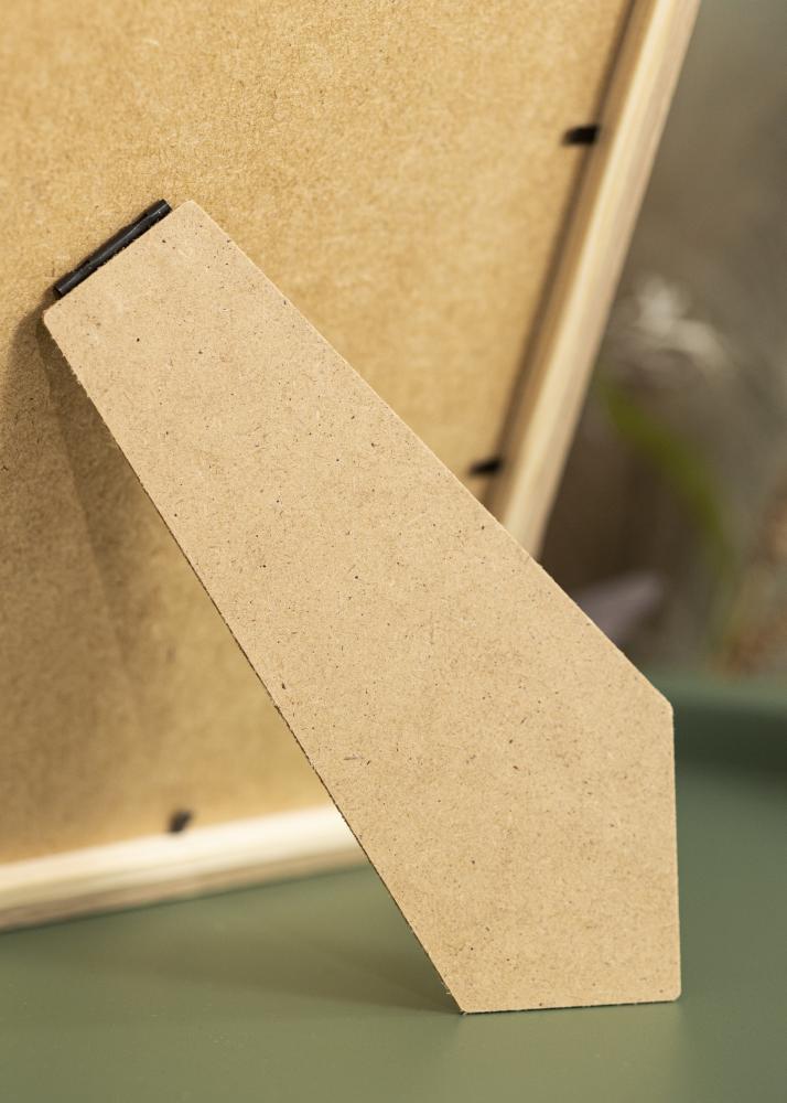 Moldura Hedesunda Vidro acrílico Nogueira 21x29,7 cm (A4)