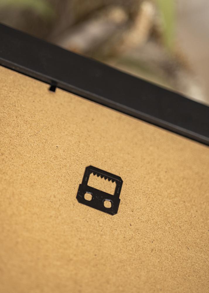 Moldura Grace Prata 30x40 cm - passe-partout Branco 22x32 cm