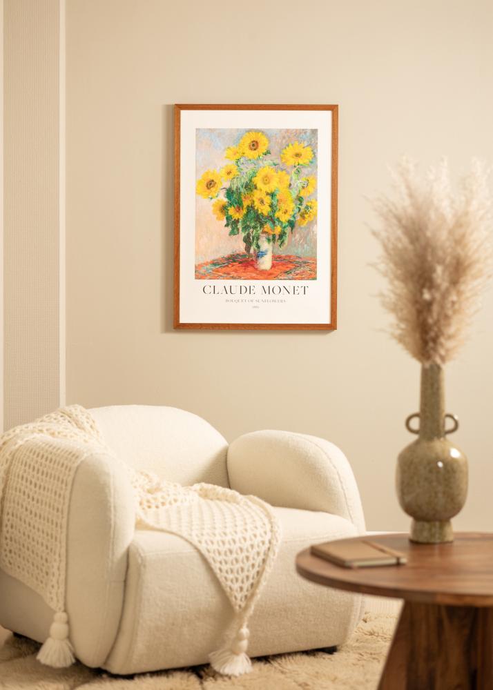 Moldura Hermes Livro 60x90 cm - passe-partout Branco 50x75 cm