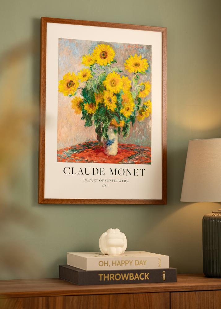 Moldura Hermes Livro 60x90 cm - passe-partout Branco 50x75 cm