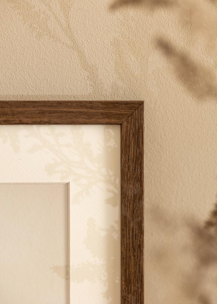 Moldura Hermes Noz 70x90 cm - passe-partout Branco 60x80 cm