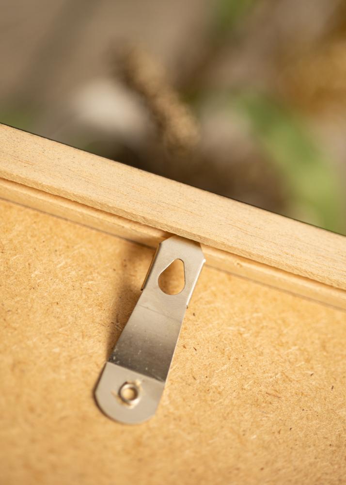 Moldura Hermes Noz 40x60 cm - passe-partout Branco 25x50 cm